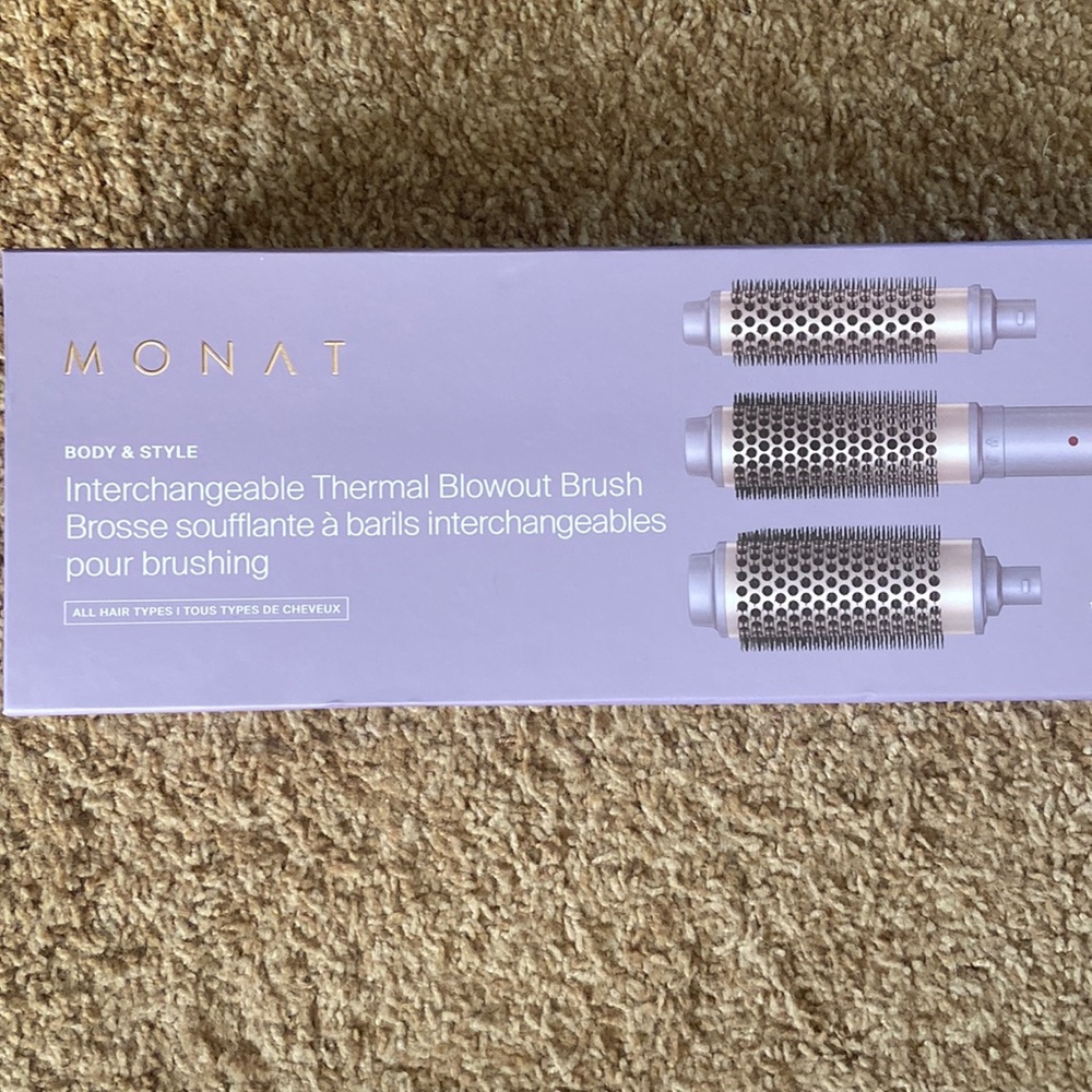 Monat thermal blow out brush